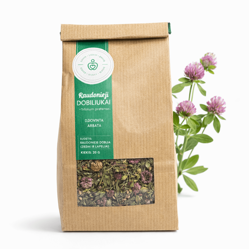 Raudonieji dobiliukai -  arbata